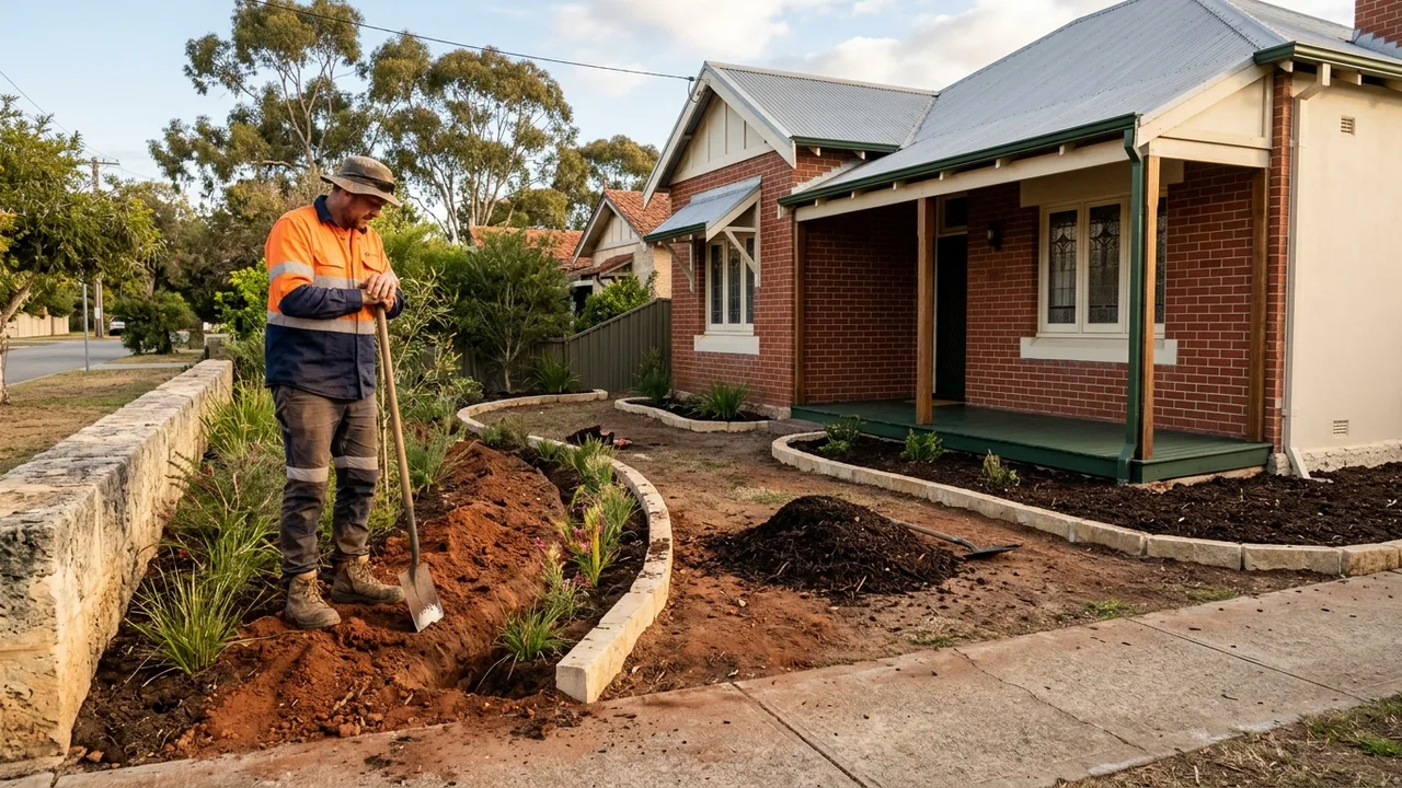 Landscaping in Lathlain, Perth WA