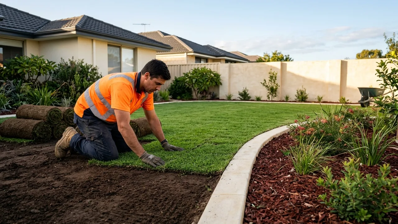 Lawn Installation in Perth, WA: Landscaping That Starts With the Sand